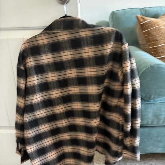 Black and Cream/Brown Flannel - Picture 3 of 3